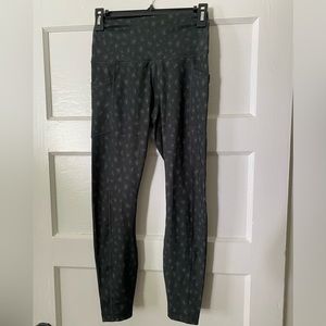 90 Degree Green Ankle Leggings